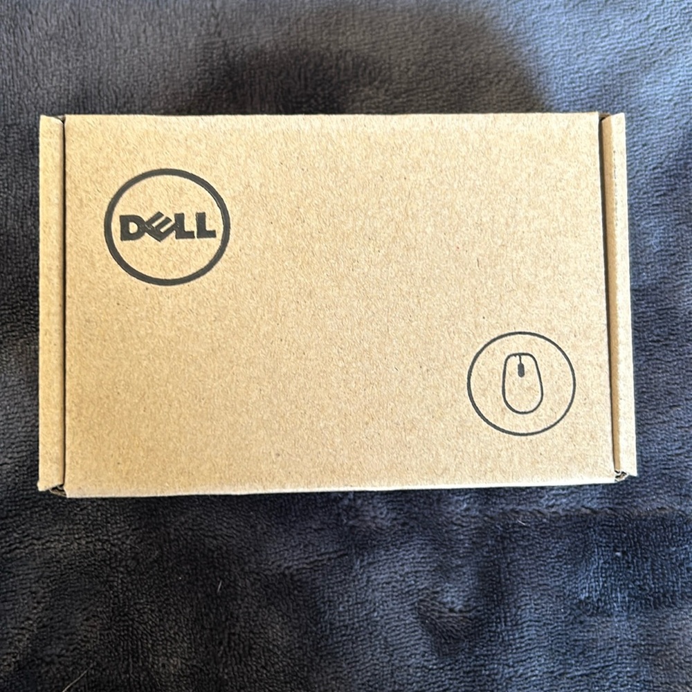 Brand new Dell mouse. Not cordless. Black